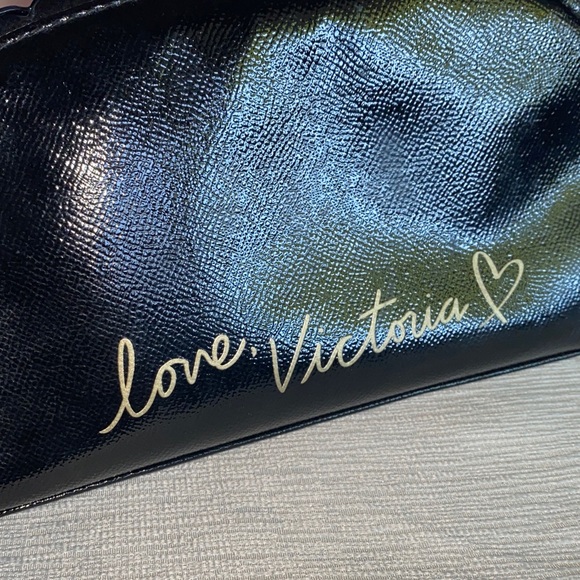 Victoria's Secret Black Laser-Cut Cosmetic pouch - Picture 5 of 7